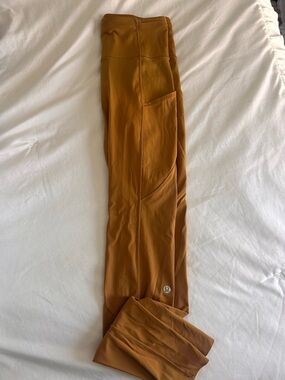 lululemon athletica Mustard Leggings